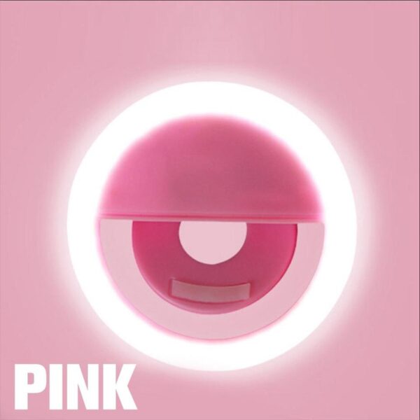 Mini Ring Light Led para Selfie - Encaixa no Celular - Imagem 5