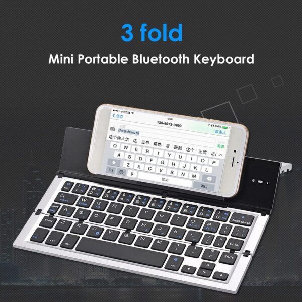 Mini Teclado Bluetooth para Celulares e Tablets - Imagem 6