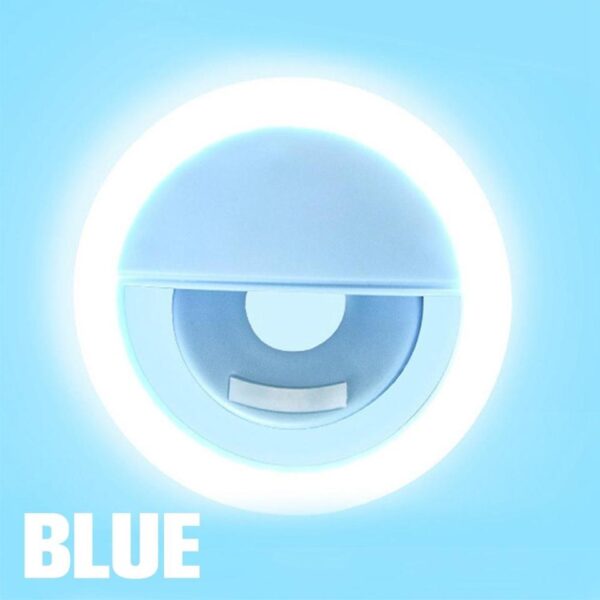 Mini Ring Light Led para Selfie - Encaixa no Celular - Imagem 2