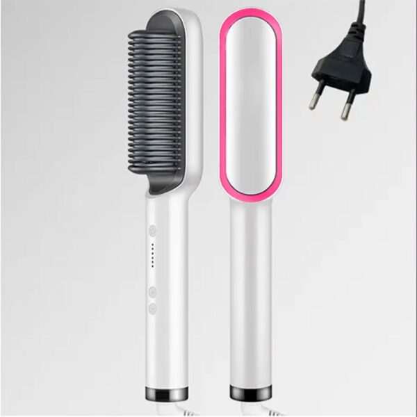 Escova 2 em 1 Hair Liss - Alisa e Seca o Cabelo - Bivolt - Imagem 4