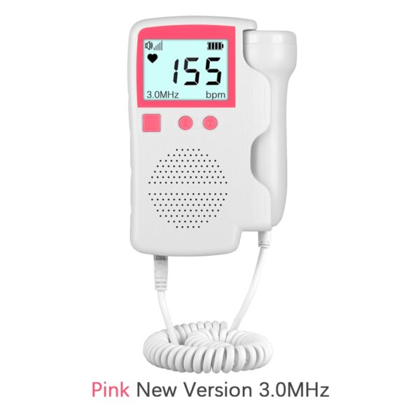 Monitor de Batimentos Cardíacos para Bebês - Doppler Fetal - Imagem 3