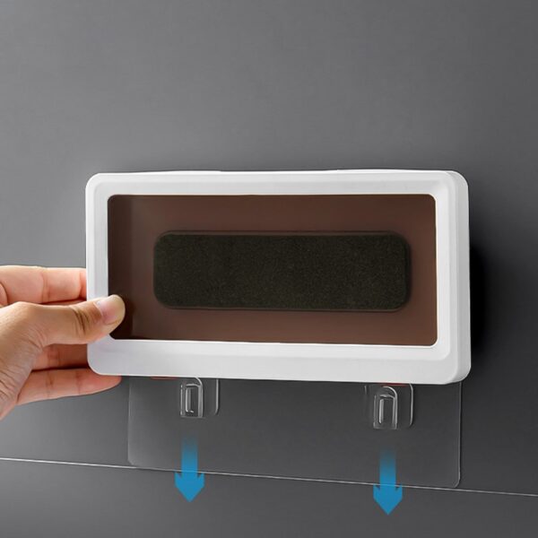 Suporte e protetor de Celular para Banho e Cozinha - Imagem 2