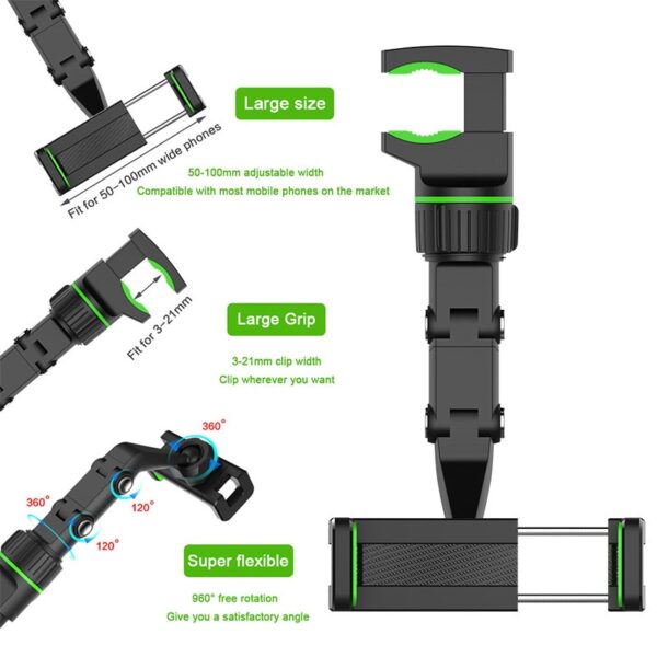 Suporte Multifuncional e Universal para celular - 360 ° - Imagem 4