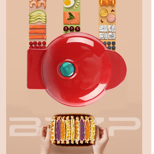 Mini máquina  Waffles - Bivolt - Imagem 7