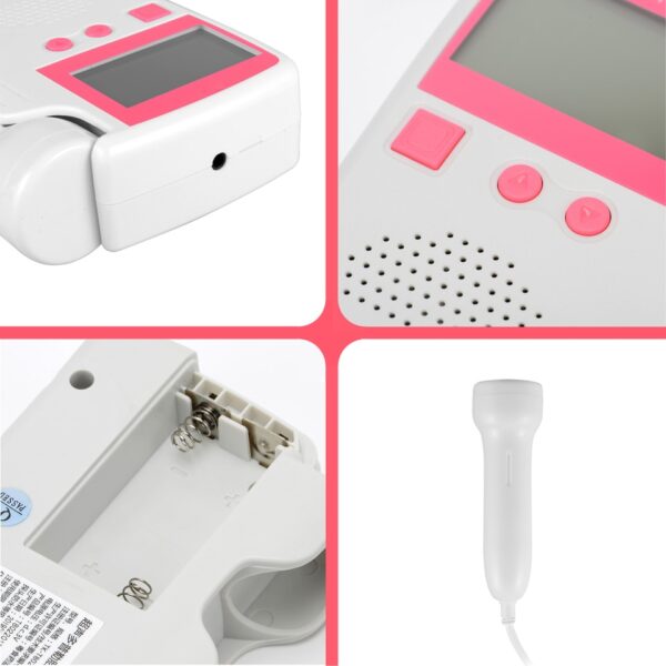 Monitor de Batimentos Cardíacos para Bebês - Doppler Fetal - Imagem 4