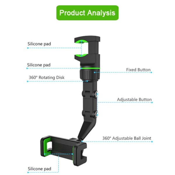 Suporte Multifuncional e Universal para celular - 360 ° - Imagem 5