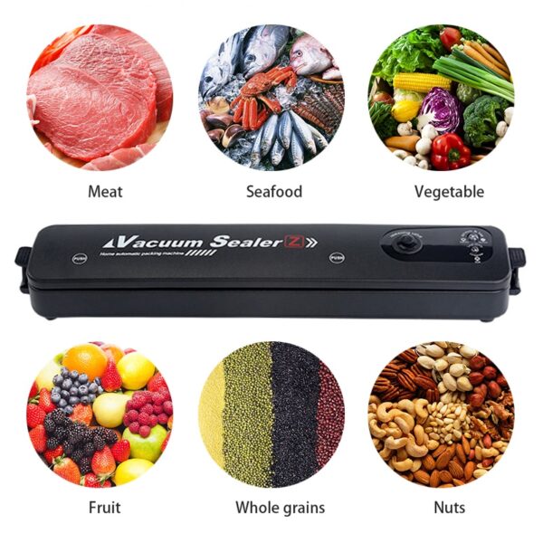 Máquina de Selagem de Alimentos a Vácuo - Vacuum Sealer - Imagem 5